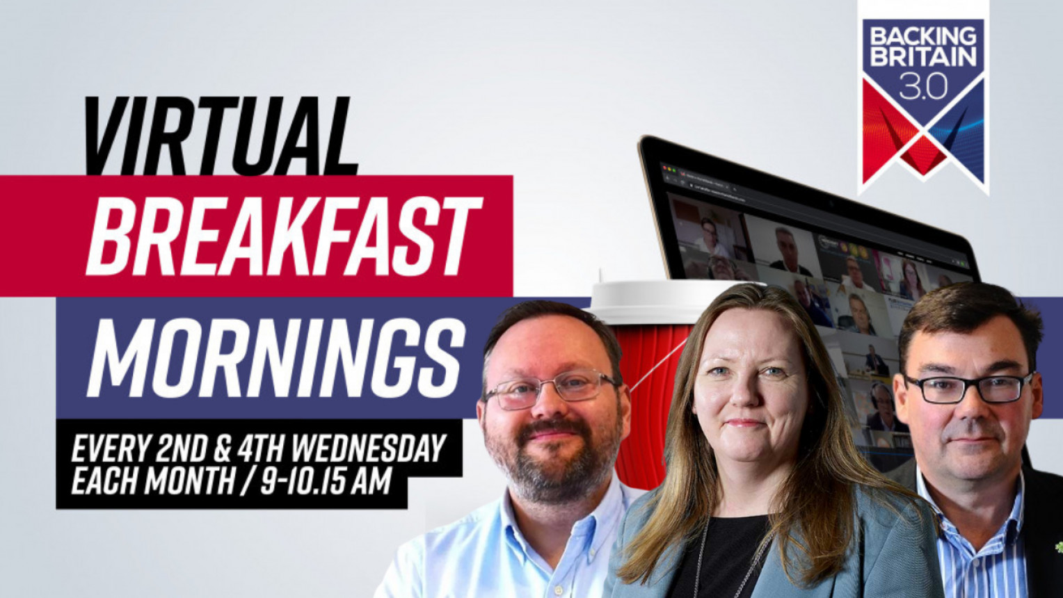 Backing Britain Virtual Breakfast Morning with AMCO, Sempre Group & Siddall & Hilton