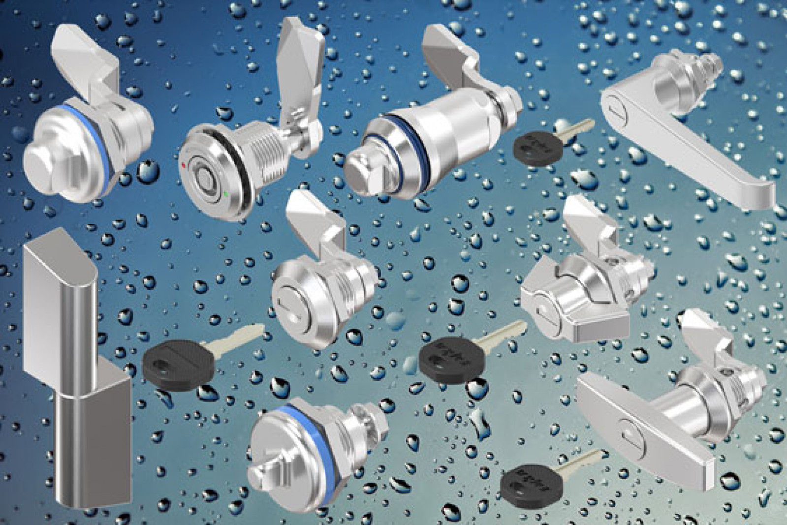 EMKA stainless steel series locks, handles, hinges...