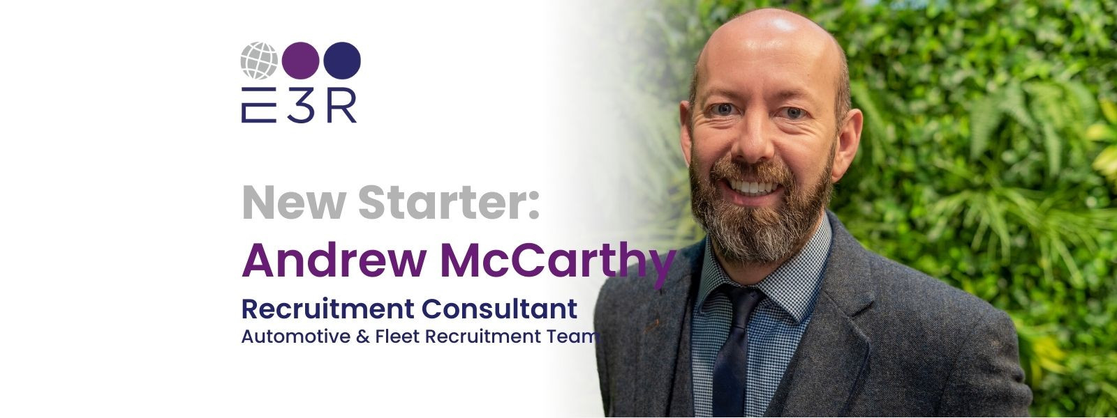 Automotive & Fleet Recruitment team welcomes new Recruitment Consultant, Andrew McCarthy