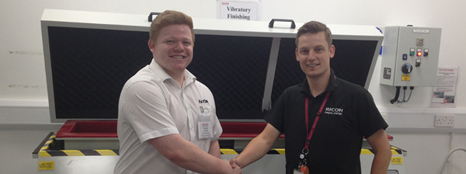 Ricoh Products UK Harnesses ActOn Vibratory Finish...