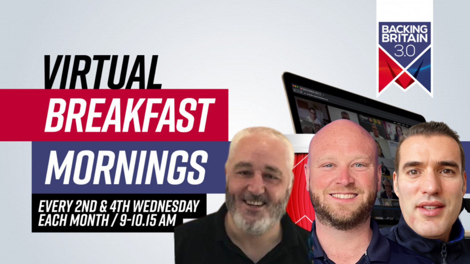 Backing Britain Virtual Breakfast Morning with Lander Automotive, Exactaform and Infinity Metals