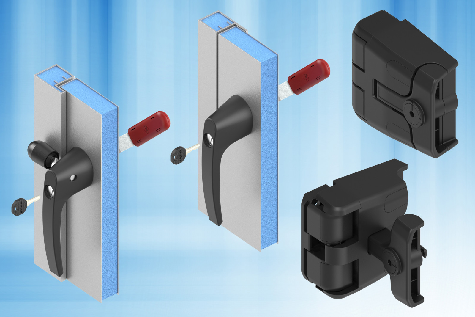 HVACR cabinet handles from EMKA â specialist har...