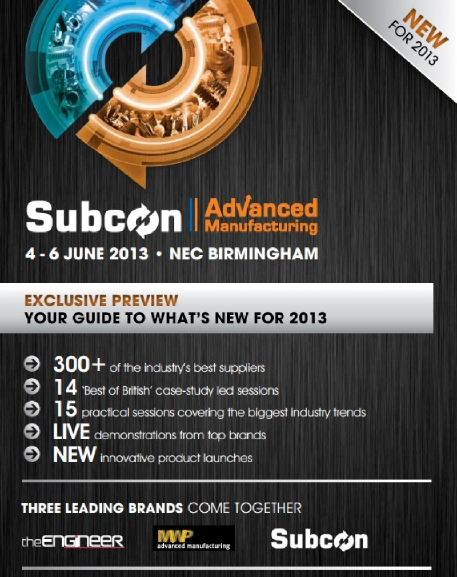 Take a sneak preview of the 2013 Subcon show