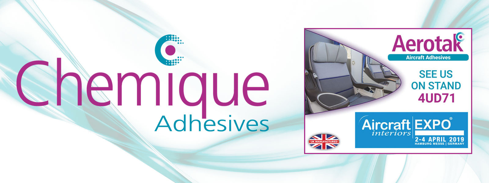 Chemique Adhesives showcases new aerospace adhesiv...