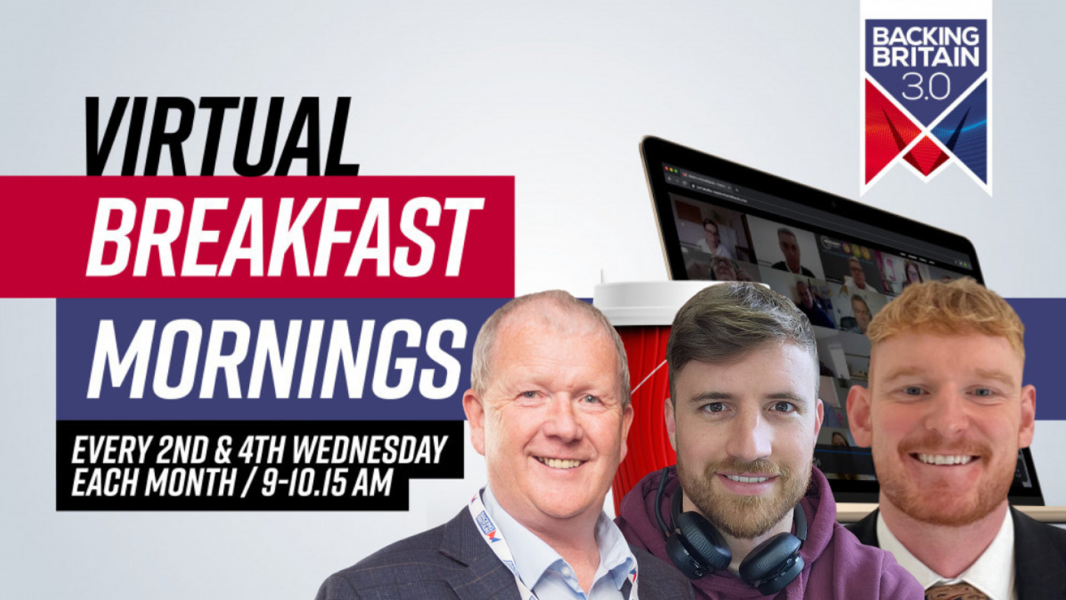 Backing Britain Virtual Breakfast Morning with MTC, FourJaw Manufacturing Analytics and Frost Electroplating