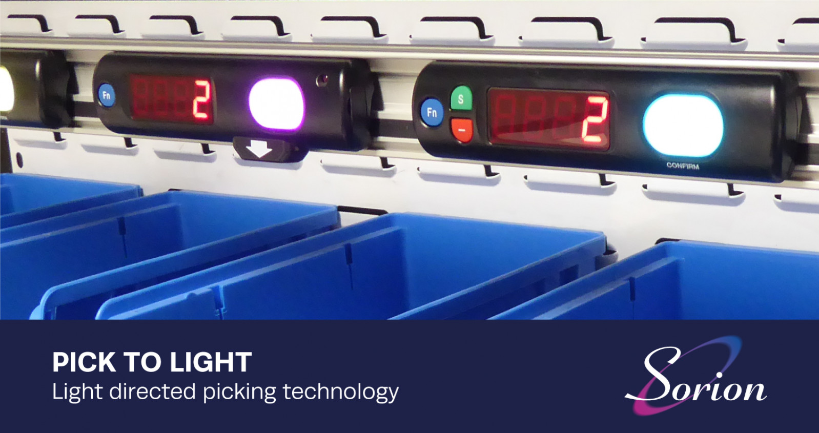 Pick to Light for error-proof kitting and assembly