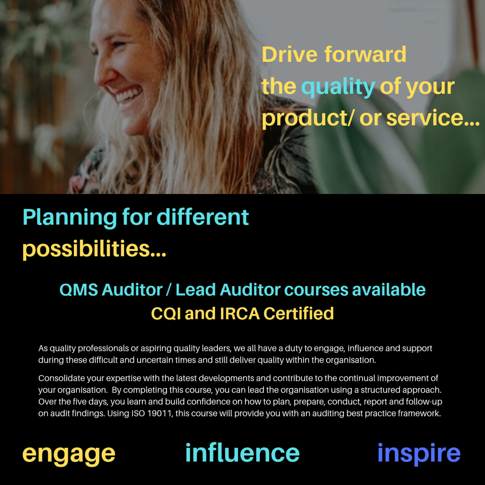 ISO 9001:2015 IRCA Lead Auditor (5 Day)