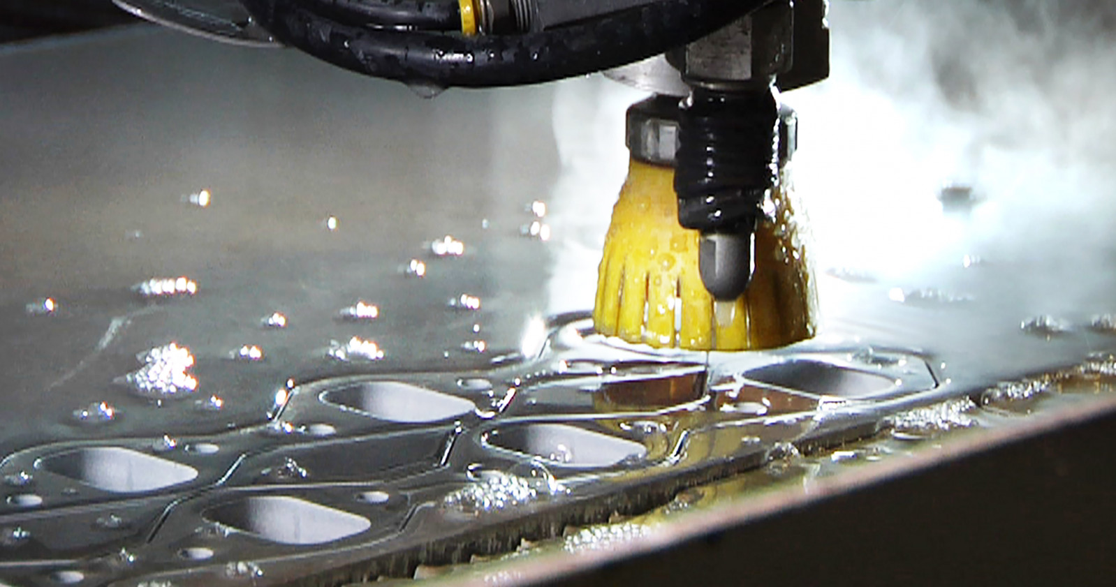 Laser, waterjet, plasma and flame cut programmed i...