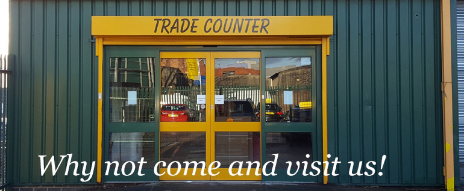 Trade Counter Opening.