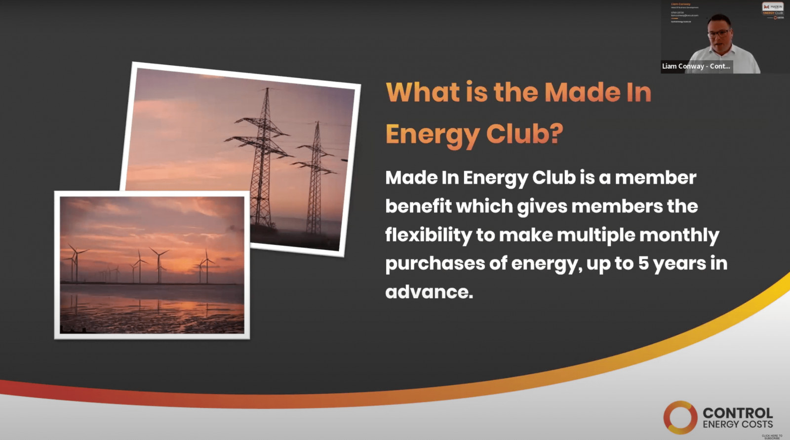 What is the Made in Energy Club?