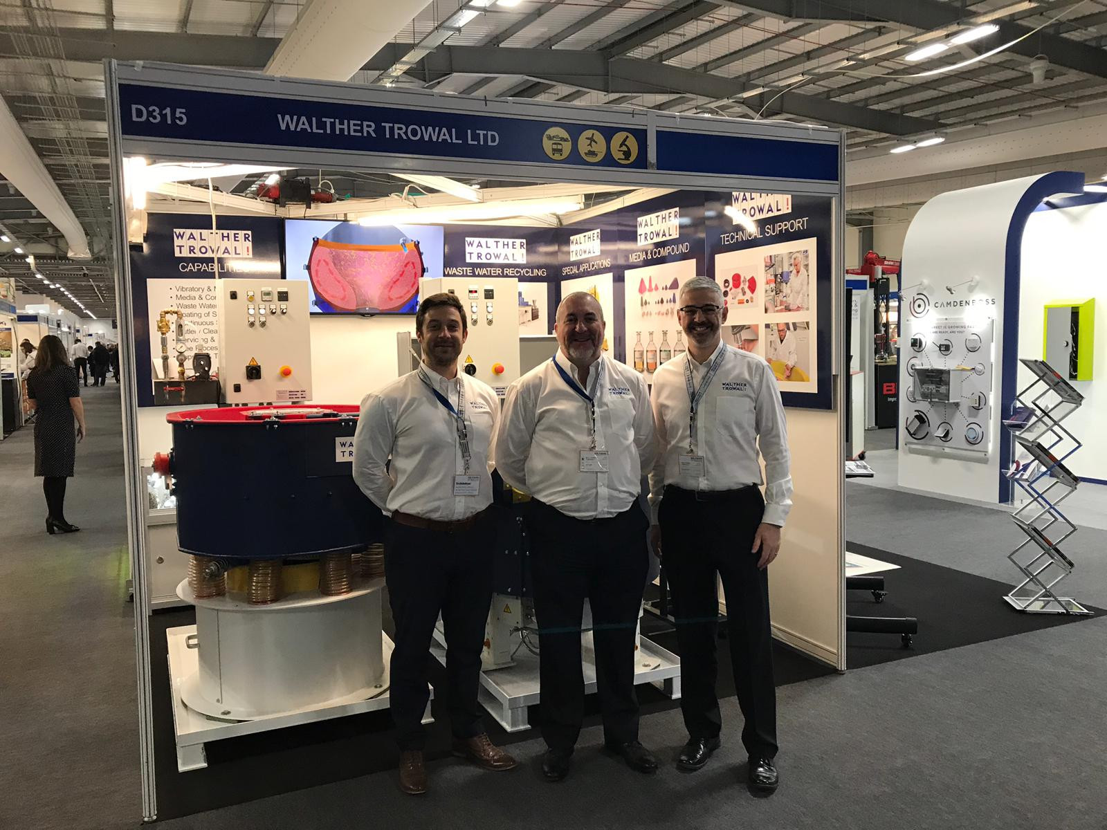 Walther Trowal at Southern Manufacturing exhibitio...