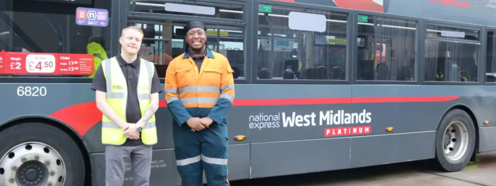 Trumaine’s perseverance secured him an apprenticeship with National Express
