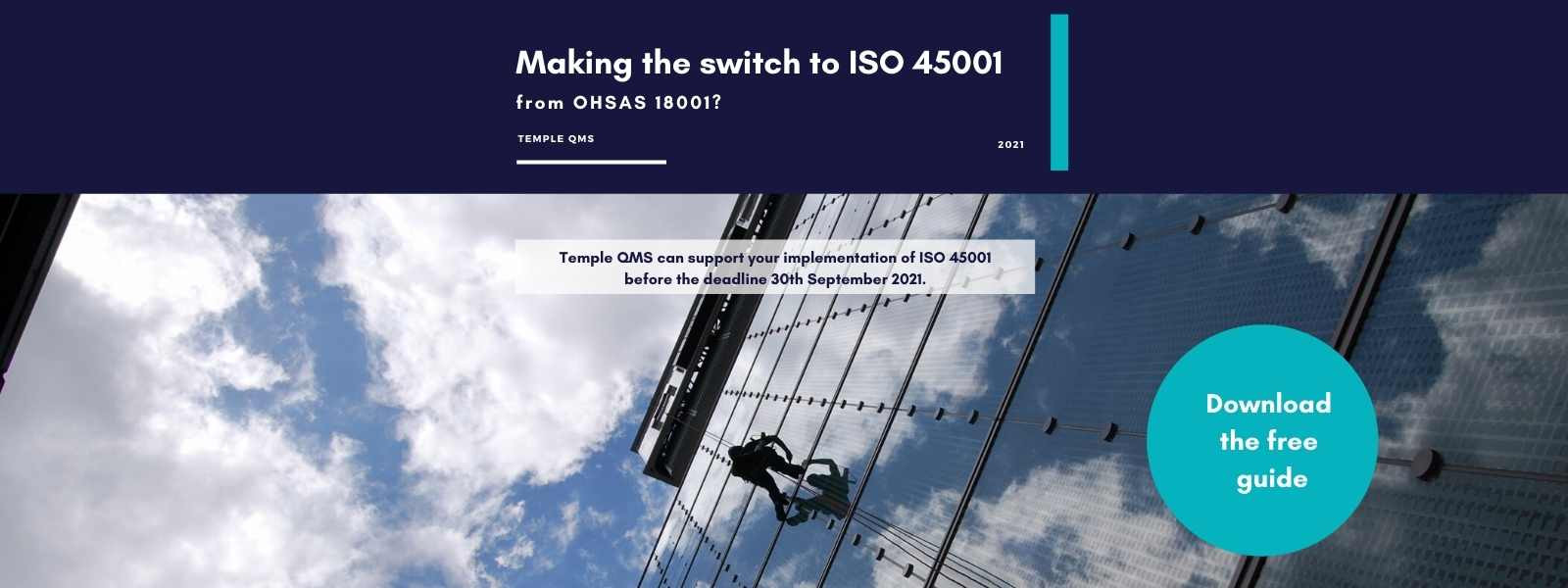 New guide launched by Temple for ISO 45001