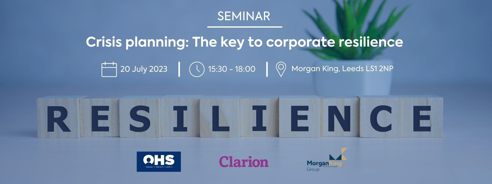 Seminar: Crisis Planning - The key to corporate resilience