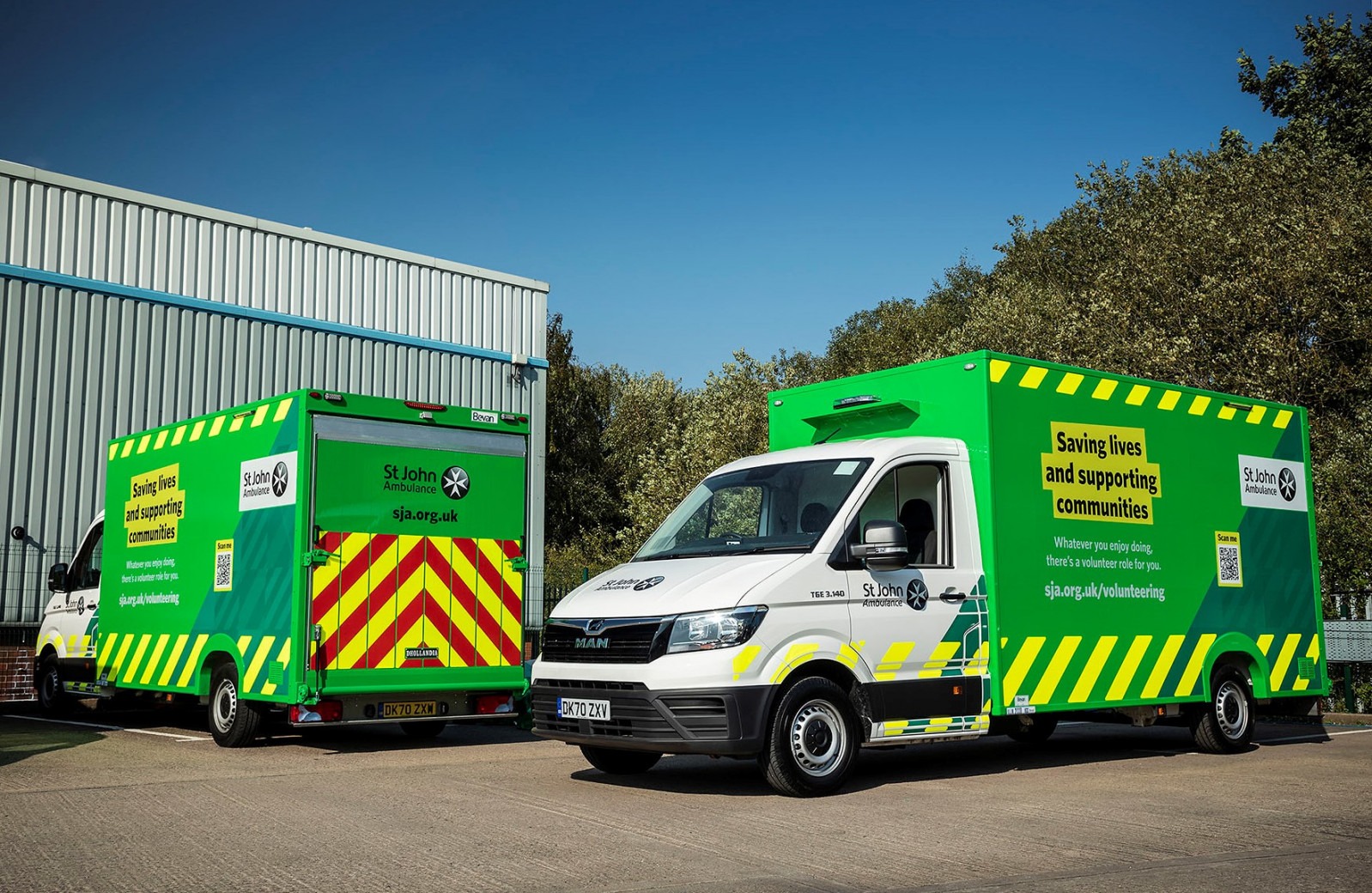 MAN teams up with Bevan Group on St John Ambulance...