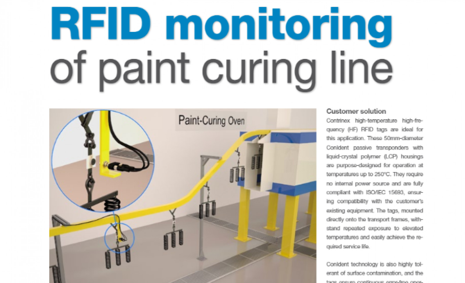 Contrinex's RFID sensors? feature in February's DP...