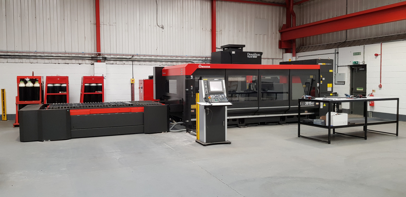 B.B. Price launch laser cutting operations