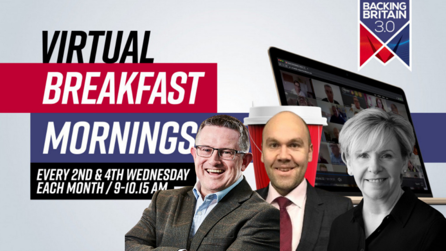 Backing Britain Virtual Breakfast Morning with RSD Pressings, Fanuc & Greyhound Box