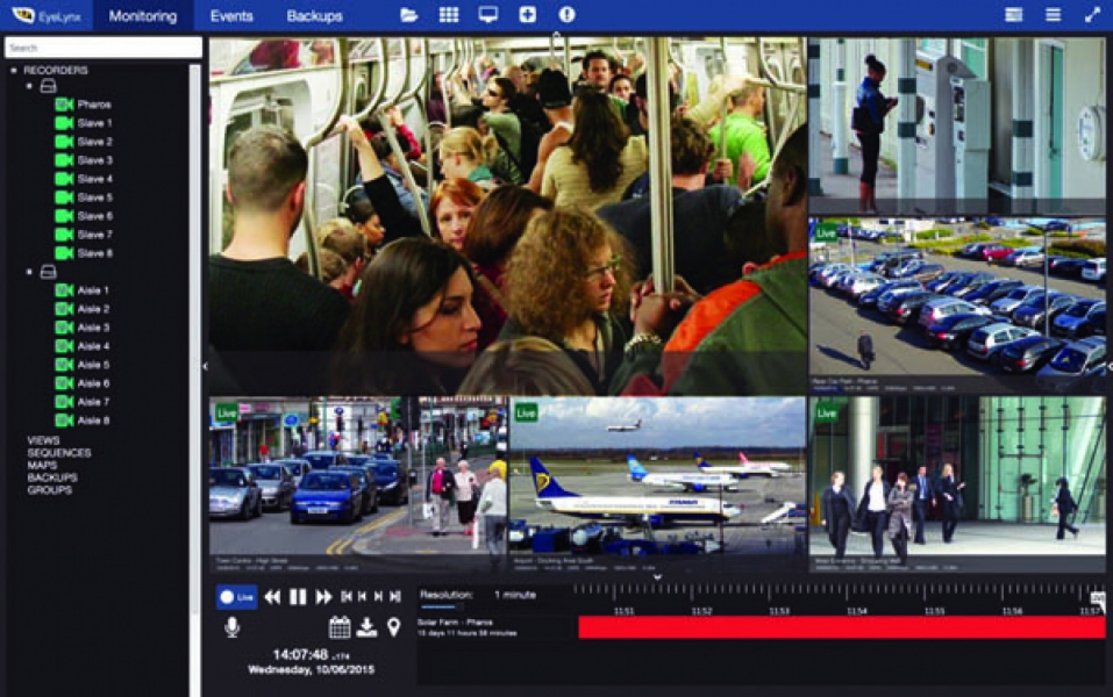 Smart video surveiliance enhances passenger safety...