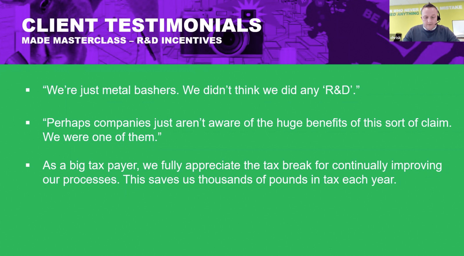 The R&D Client Testimonials That You Need to Hear