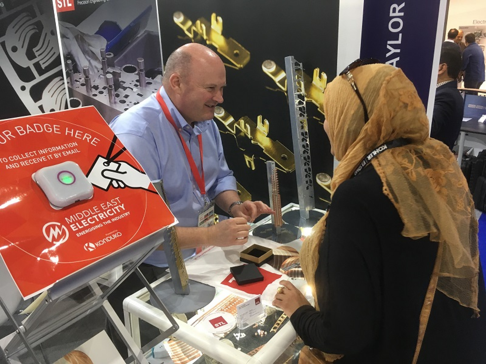 STL generate a buzz at Middle East Electricity 2019