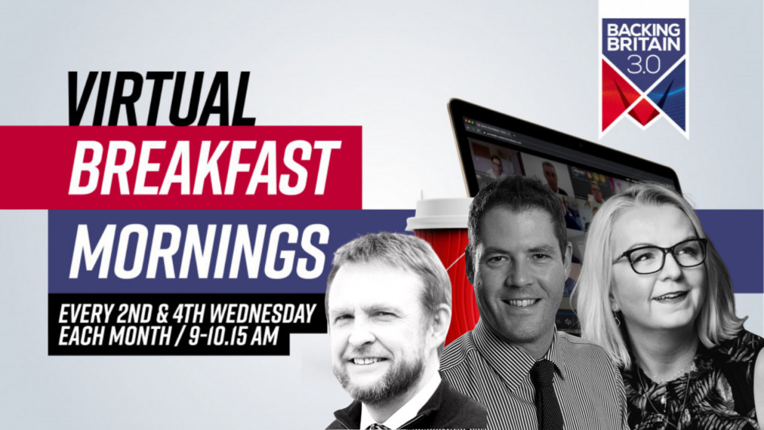 Backing Britain Virtual Breakfast Morning with Total Control Pro, Cadspec and Alwayse Engineering