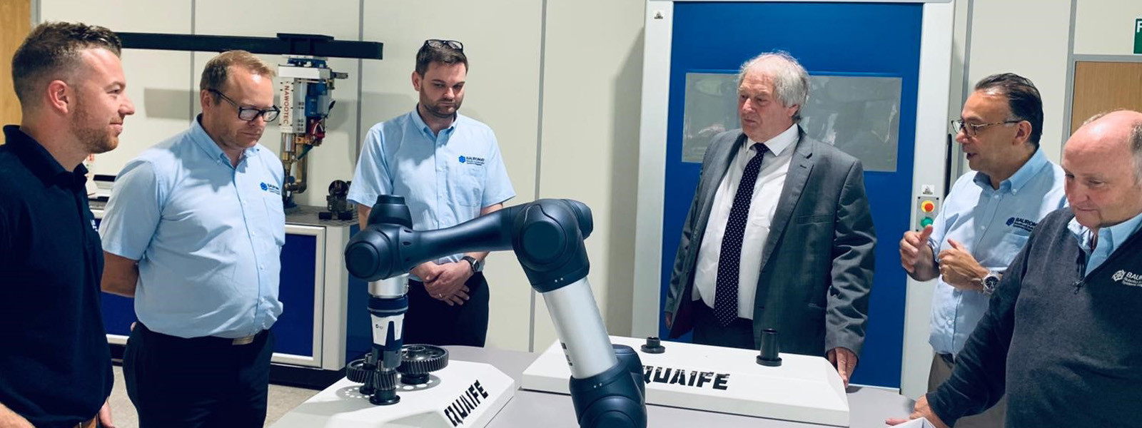 Lord Mike Whitby Visits Bauromat UK Limited