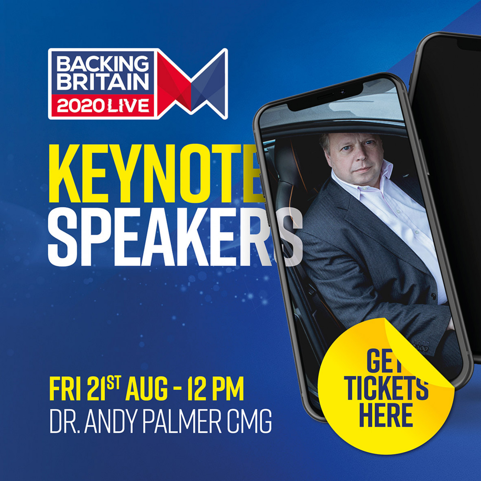Keynote speaker - Andy Palmer former CEO of Aston Martin