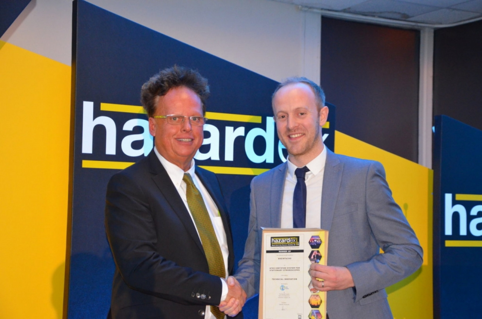 RHEINTACHO win award for technical innovation at The HazardEx Awards
