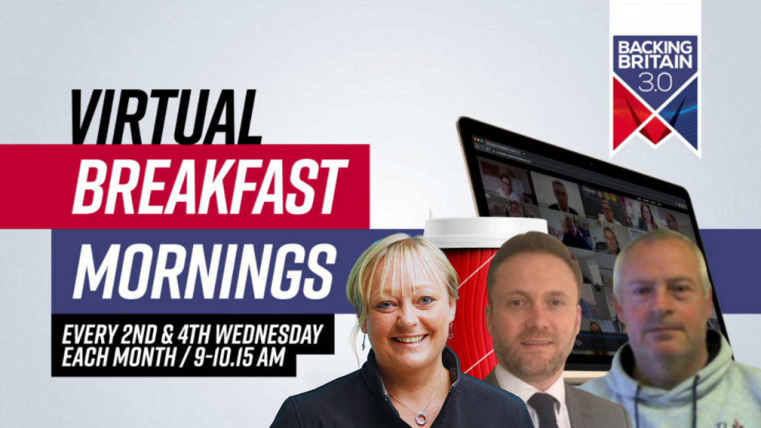 Backing Britain Virtual Breakfast Morning with TLM Laser, Amco and CBE+