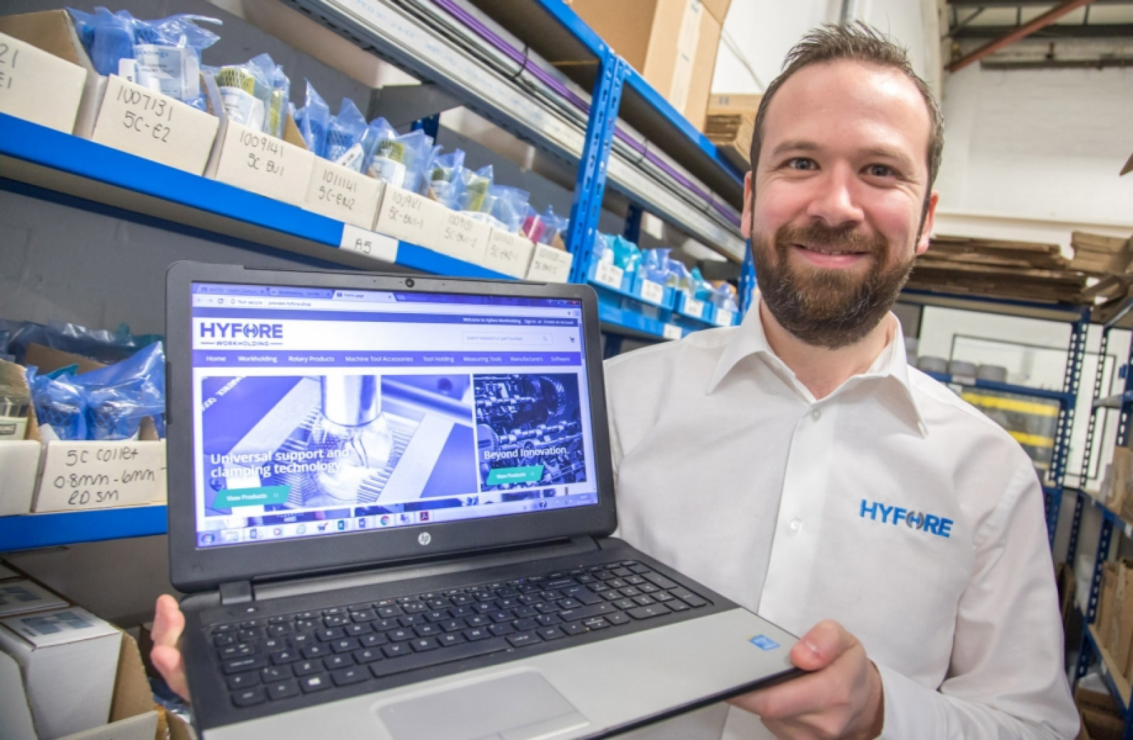 Hyfore gets to grips with workholding at MACH 2018