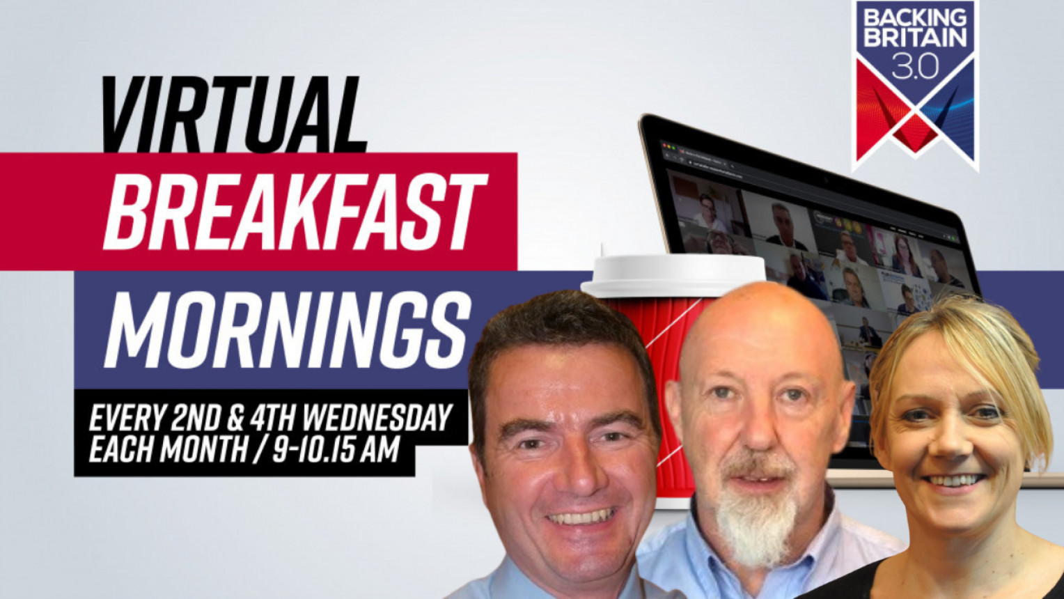 Backing Britain Virtual Breakfast Morning with Manufacturing Technology Centre (MTC), Pentangle Engineering and Additive X