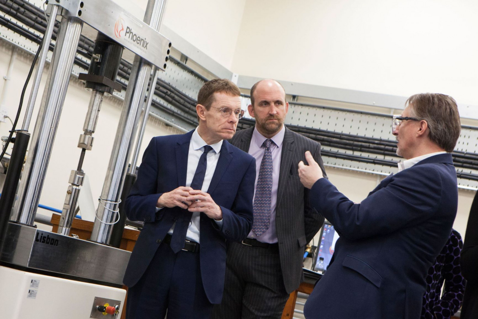 Mayor of the West Midlands Opens New Laboratory an...