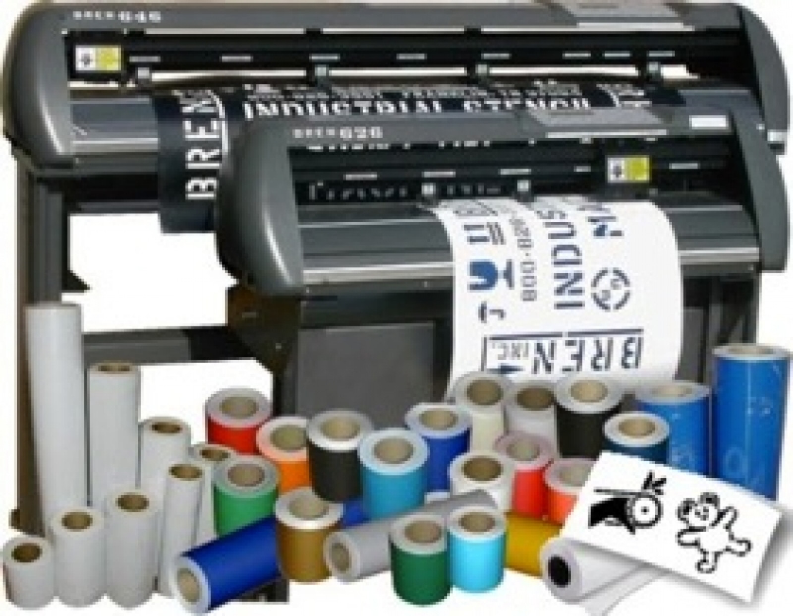 Stencil Cutting Machine Inks and Applicators from...
