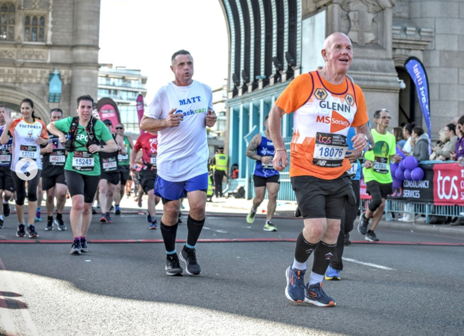 Rowan Precision's Finance Director Glenn Aston completes London Marathon in aid of the MS Society