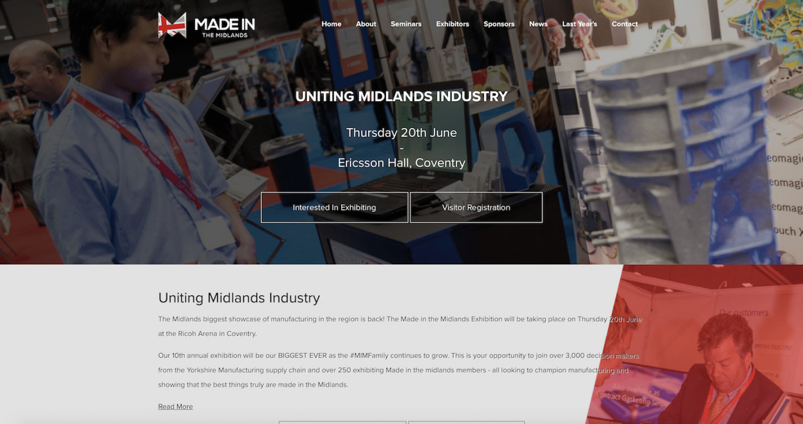 Made in the Midlands invests in a new exhibition website