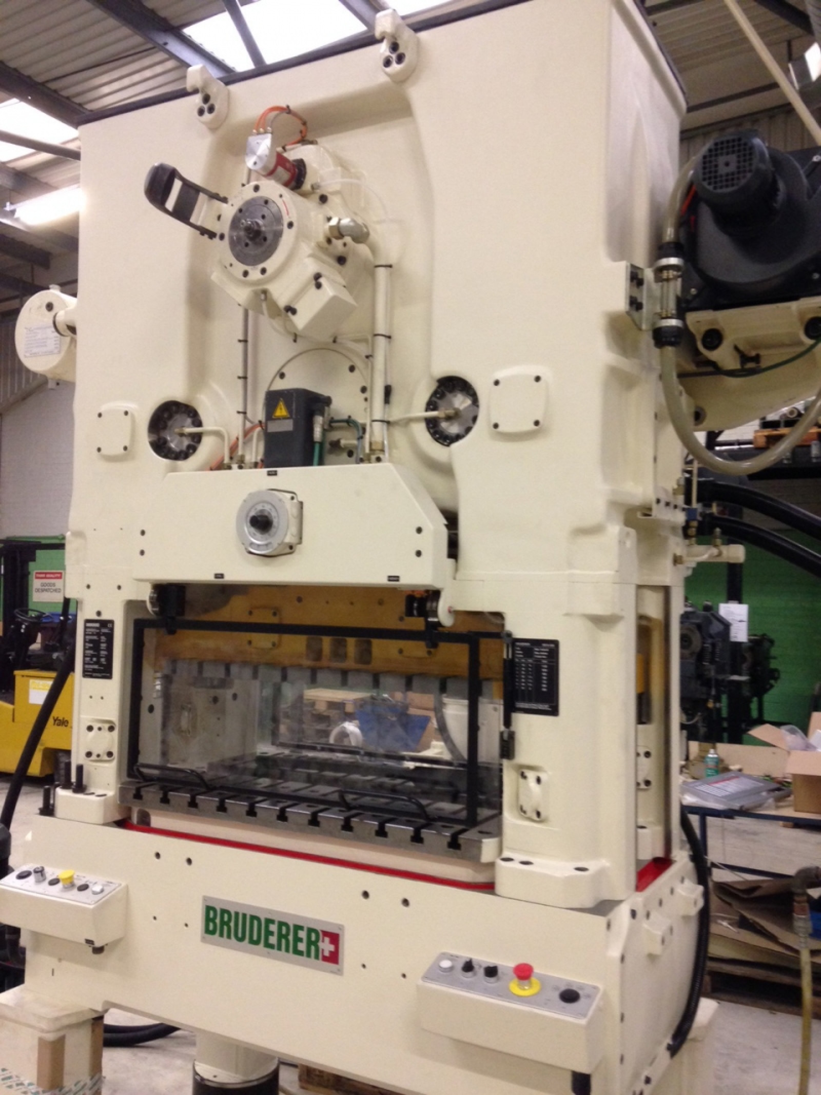 Preparation of a BSTA 500-110B press
