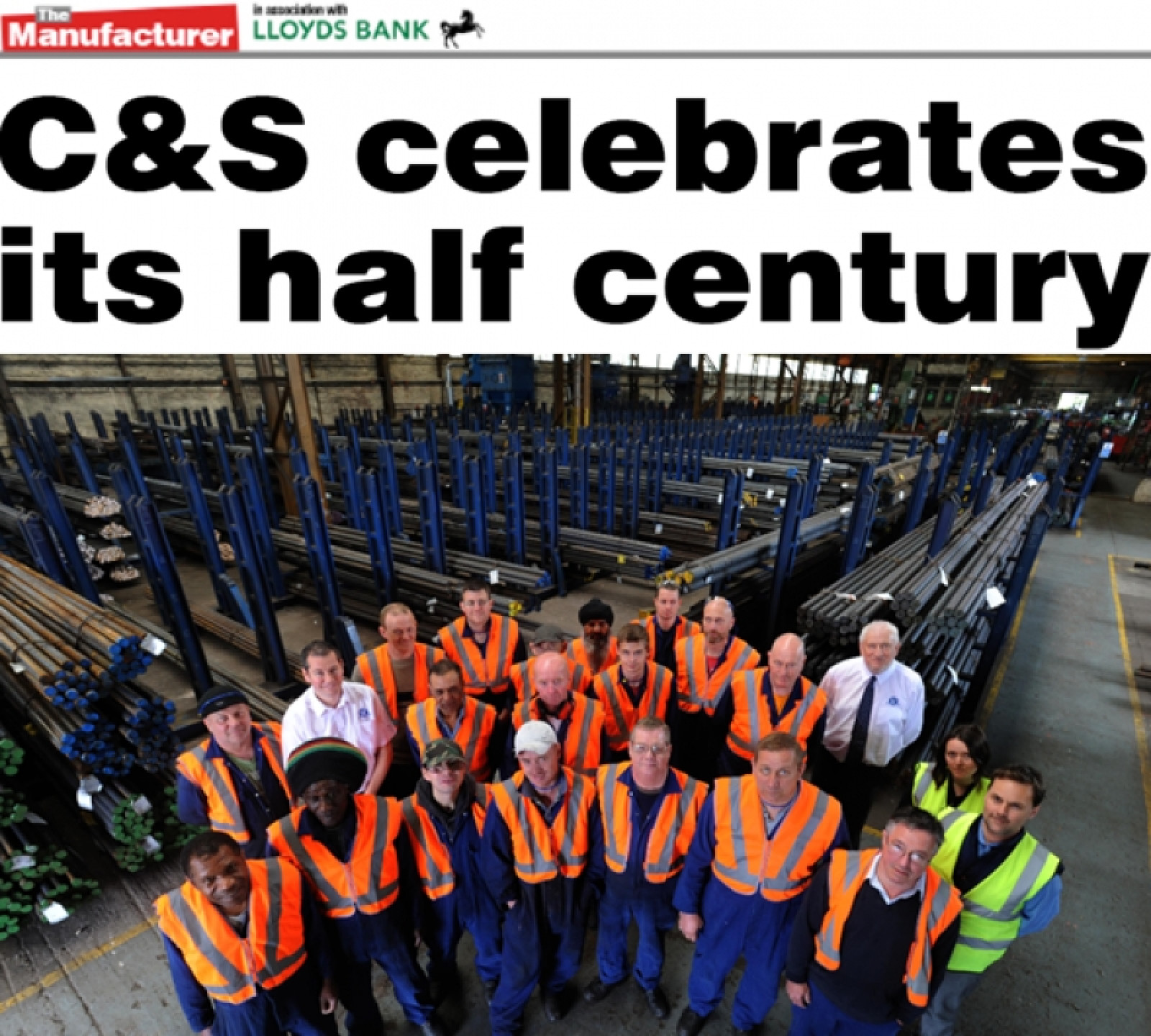 Read All About It - C&S Steels Feature in Express...
