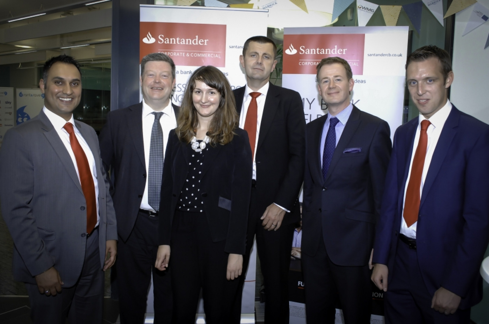 Santander & WMG announce a score of places for SME...