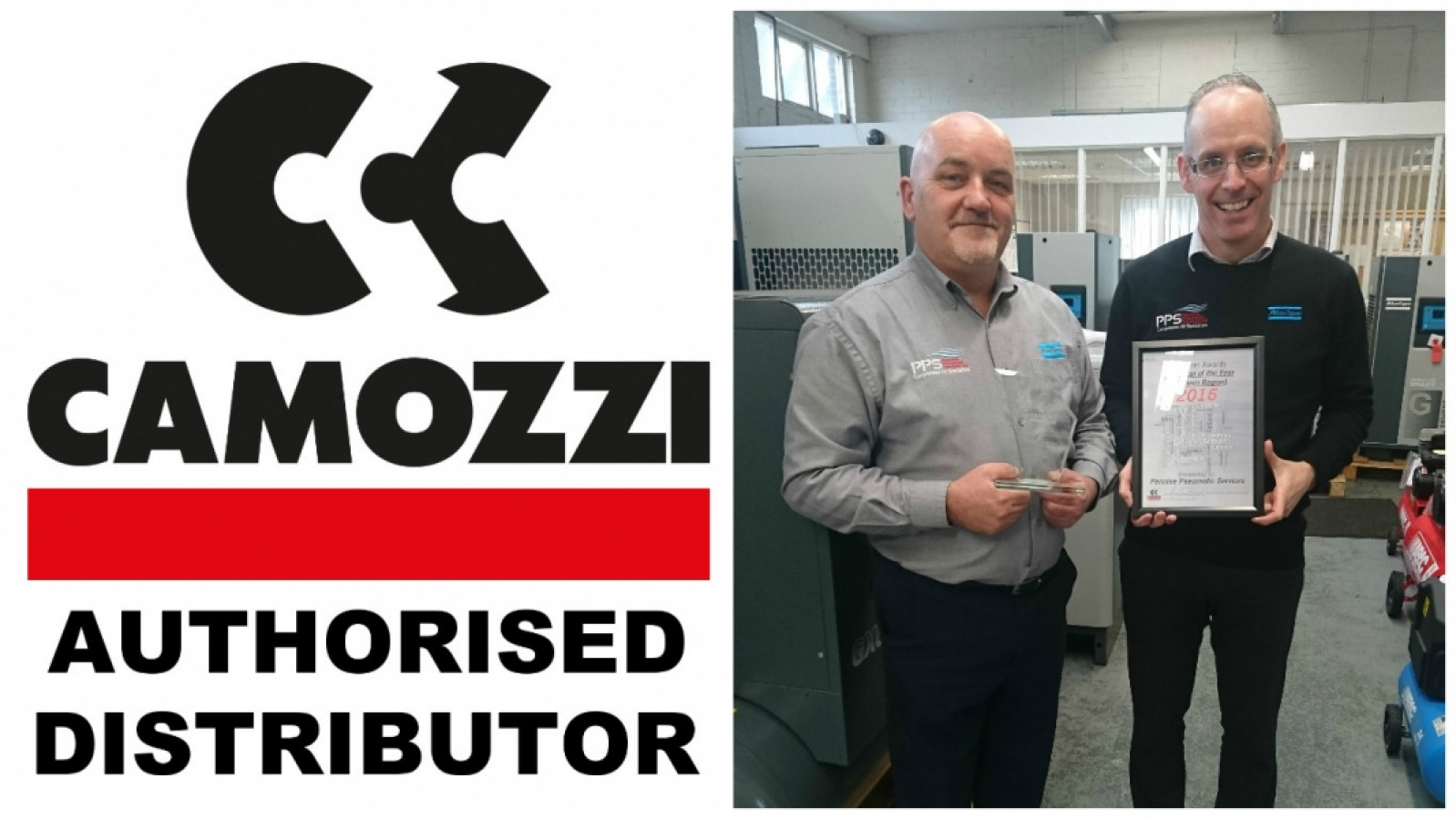 PPS wins Camozzi Distributor of the Year accolade