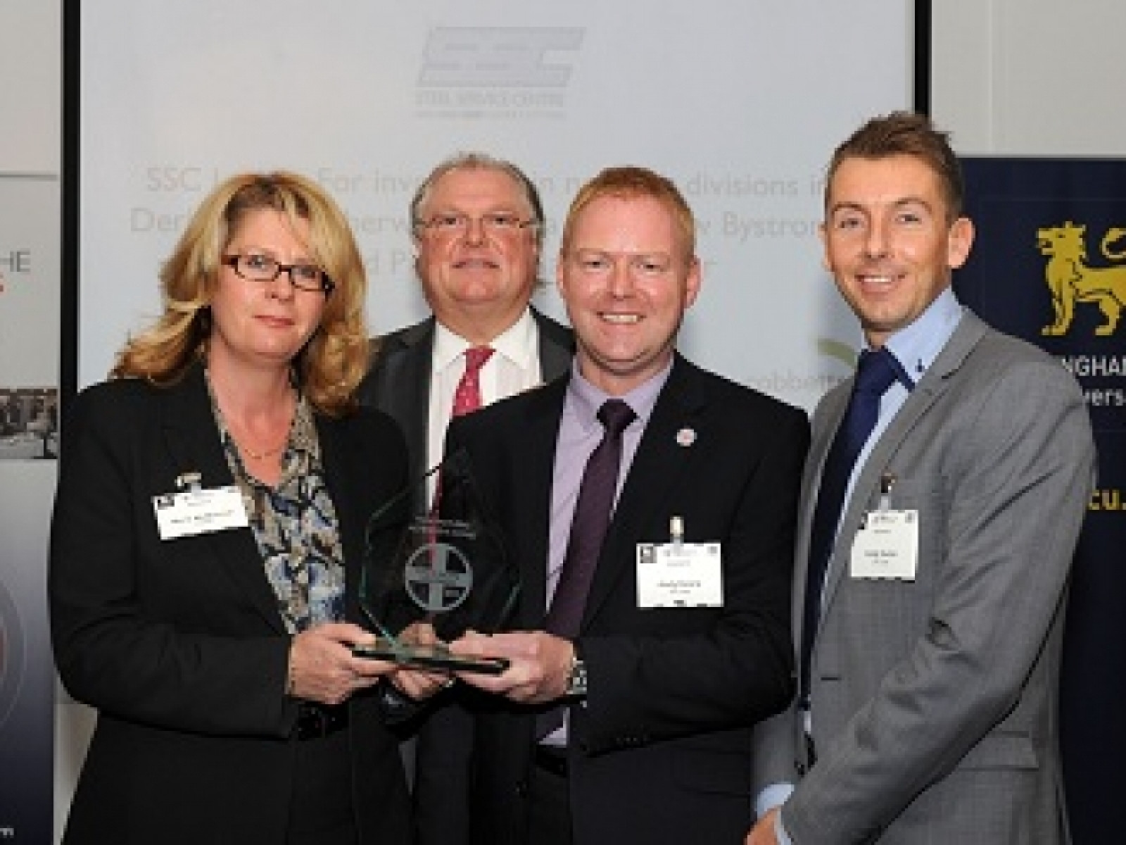 SSC Laser wins Made in the Midlands award for Inve...