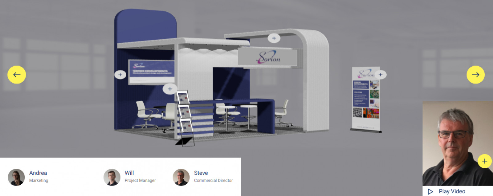 Visit Sorionâs Stand at the Backing Britain Virt...