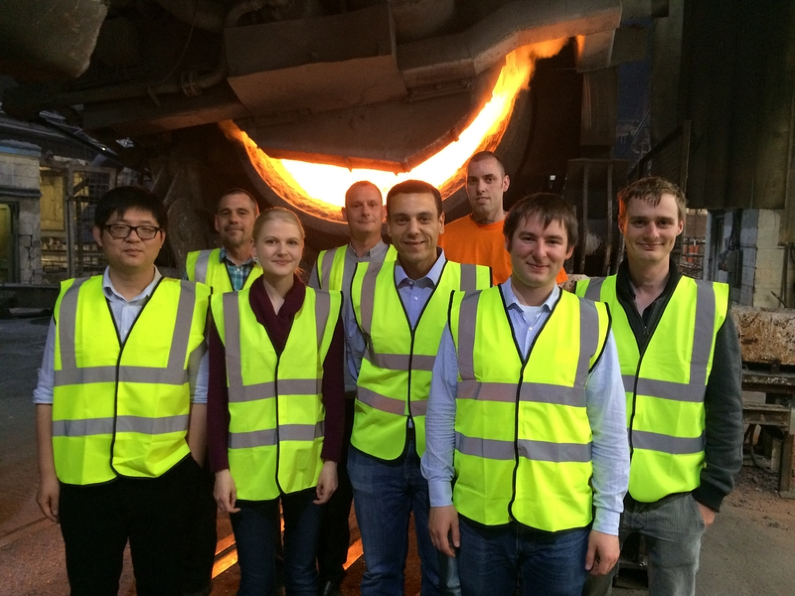 PHD Engineering Students Visit Norton Aluminium