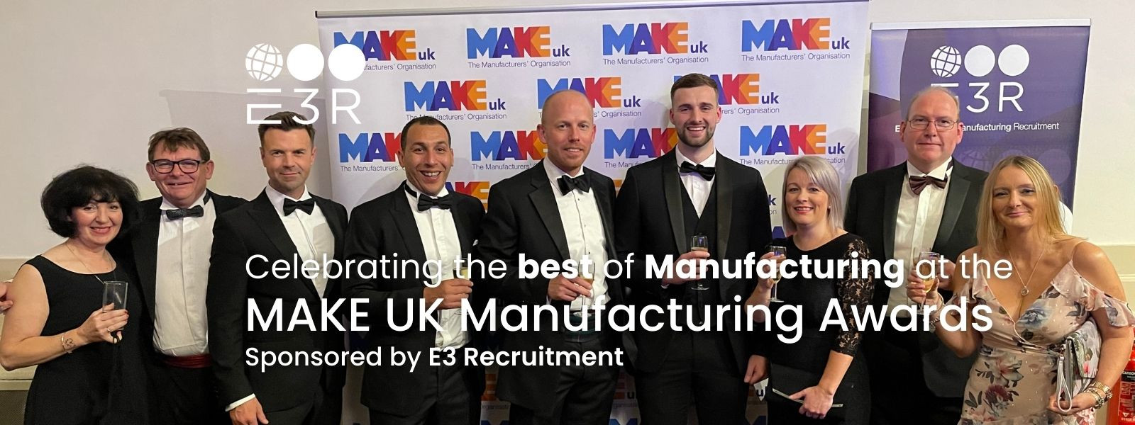 E3R to celebrate the best of manufacturing as MAKE UK Awards Dinners sponsor