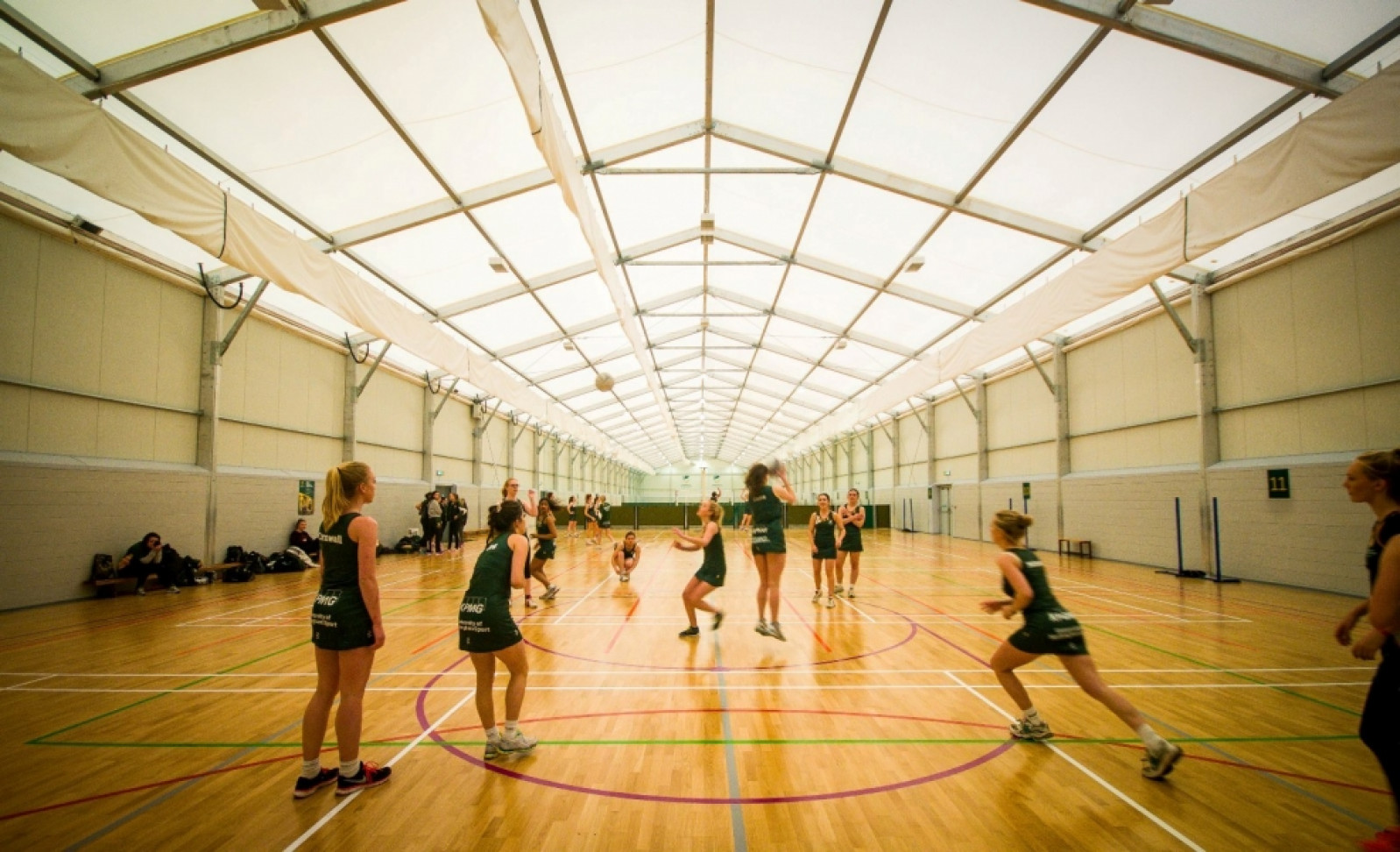 Temporary Sports Complex wins top marks from Unive...