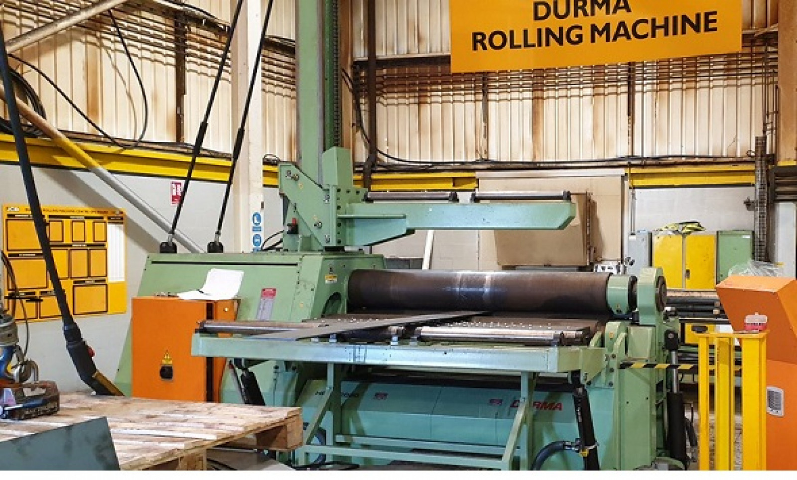 USED DURMA HRB-4 2020 2017 4 ROLL HYDRAULIC BENDIN...