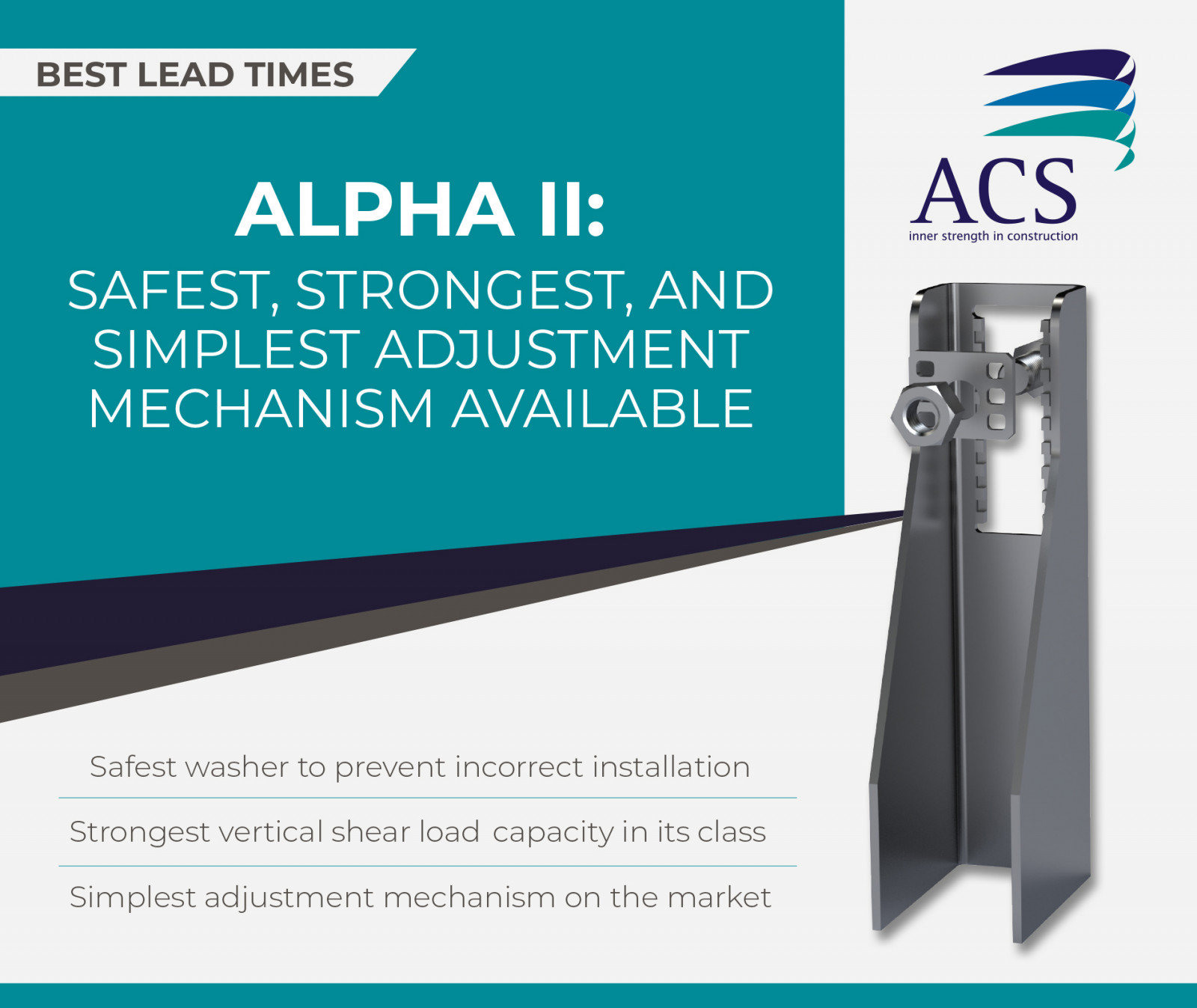 OUTDATED SERRATED WASHERS OUT. MARKET-LEADING ALPH...
