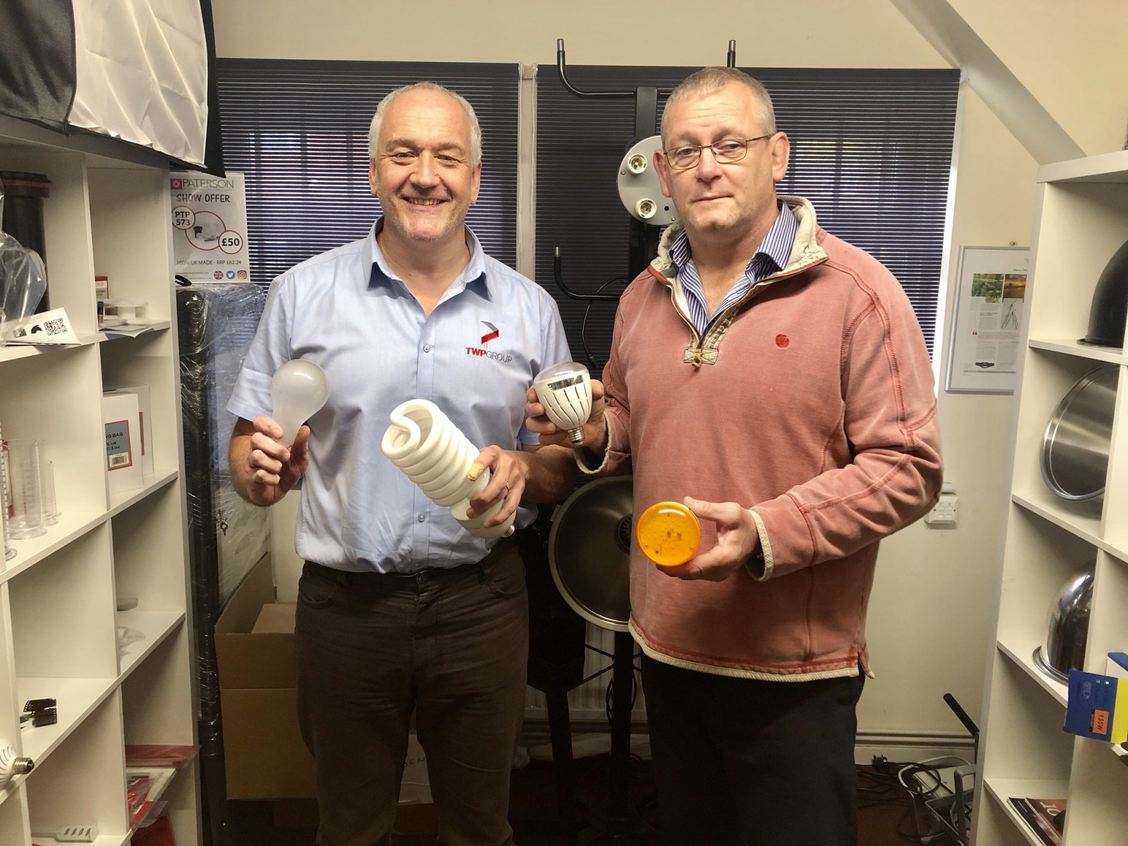Paterson the first to produce and supply LED light...