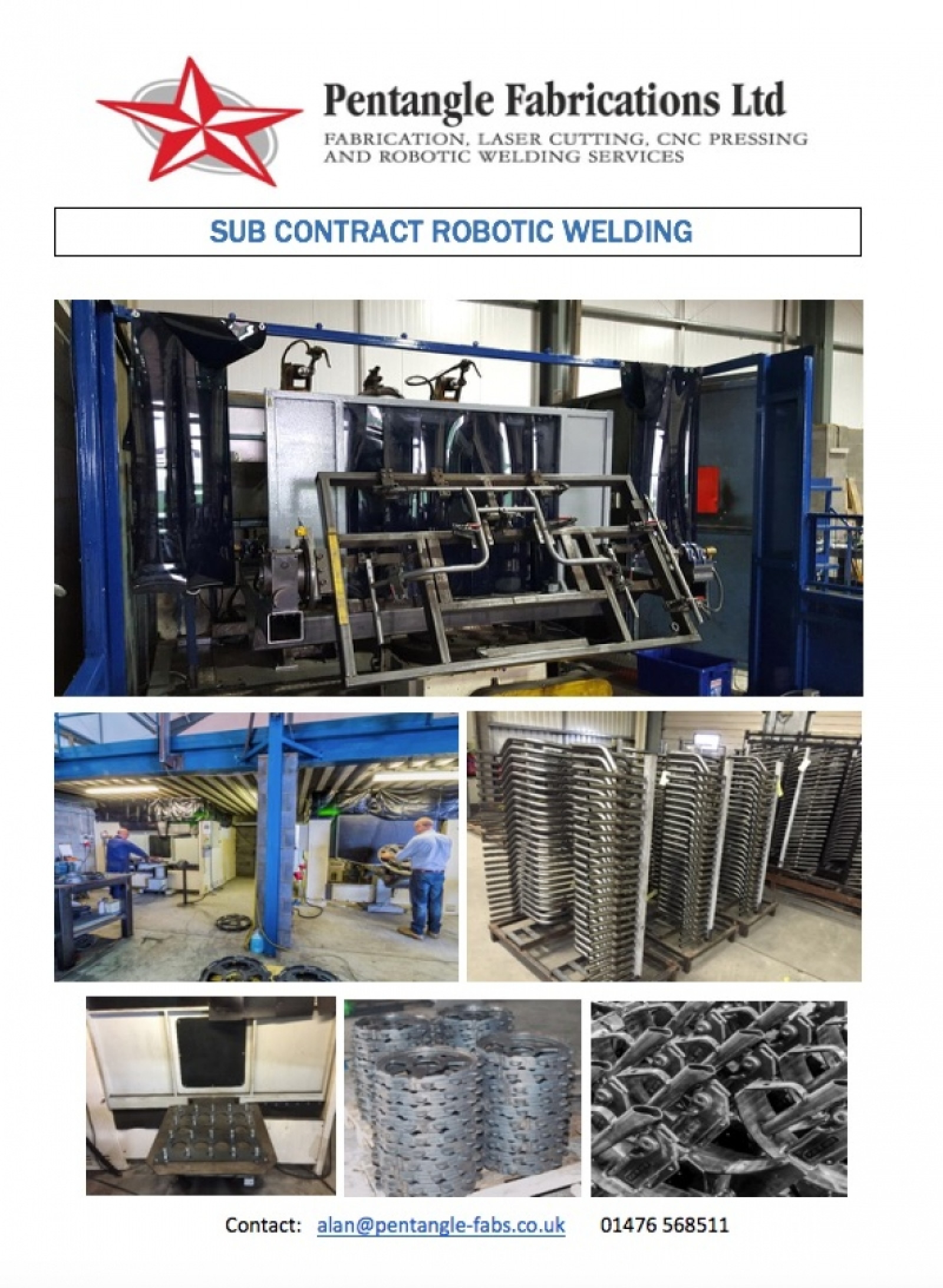 Sub Contract Robotic Welding