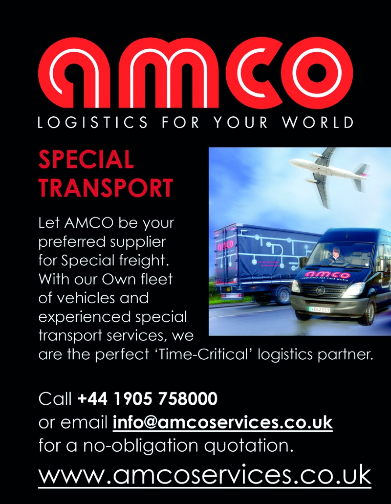 New AMCO Special Transport Campaign launched